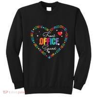 Cute School Secretary Admin Appreciation Front Office Squad Sweatshirt thumb 0