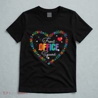 Cute School Secretary Admin Appreciation Front Office Squad T-Shirt thumb 5