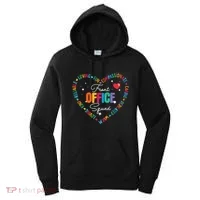 Cute School Secretary Admin Appreciation Front Office Squad Women's Hoodie thumb 0