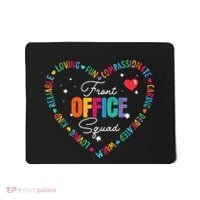 Cute School Secretary Admin Appreciation Front Office Squad Mousepad thumb 0