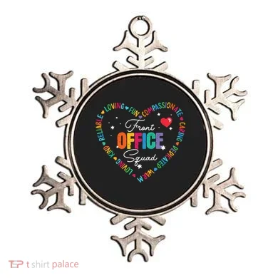 Cute School Secretary Admin Appreciation Front Office Squad Ornament
