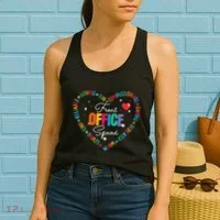 Cute School Secretary Admin Appreciation Front Office Squad Women's Tank Top thumb 2