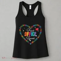 Cute School Secretary Admin Appreciation Front Office Squad Women's Tank Top thumb 3
