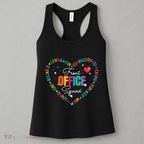 Cute School Secretary Admin Appreciation Front Office Squad Women's Tank Top