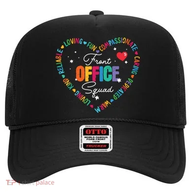 Cute School Secretary Admin Appreciation Front Office Squad Hat