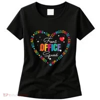 Cute School Secretary Admin Appreciation Front Office Squad Women's T-Shirt thumb 0