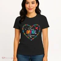 Cute School Secretary Admin Appreciation Front Office Squad Women's T-Shirt thumb 4