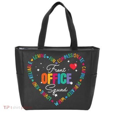 Cute School Secretary Admin Appreciation Front Office Squad Tote Bag