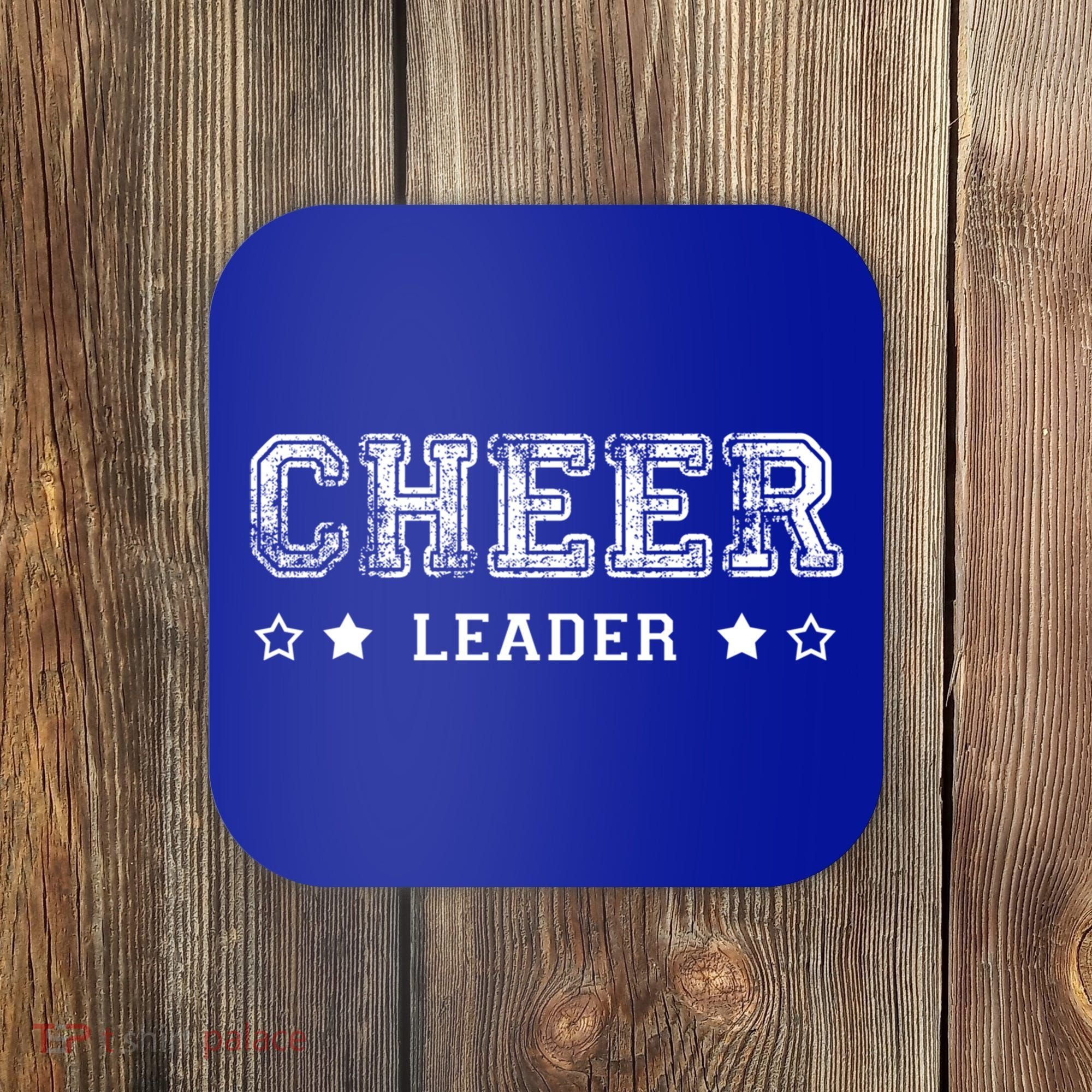 Cheerleader Spirit Squad World Varsity All Star Cute Cheer Gift Coaster