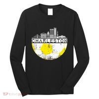 Charleston Skyline Soccer Champs Soccer Sports Fan Cool Long Sleeve Shirt thumb 0
