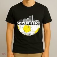 Charleston Skyline Soccer Champs Soccer Sports Fan Cool T-Shirt thumb 3
