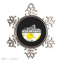 Charleston Skyline Soccer Champs Soccer Sports Fan Cool Ornament thumb 0