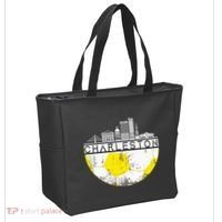 Charleston Skyline Soccer Champs Soccer Sports Fan Cool Tote Bag thumb 2