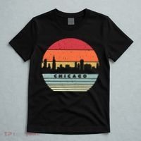 Chicago Souvenir Shirt. Retro Style USA Skyline T-Shirt thumb 5