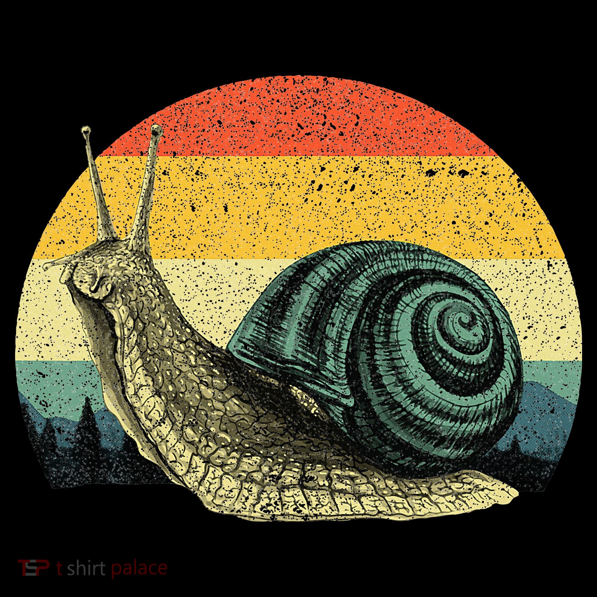 Cute Snail Slug Gardening Animal Lover Bucket Hat