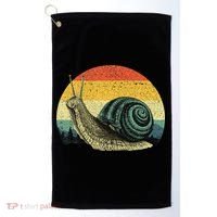 Cute Snail Slug Gardening Animal Lover Golf Towel thumb 0