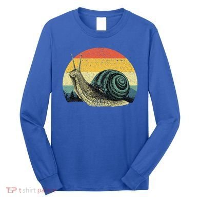 Cute Snail Slug Gardening Animal Lover Long Sleeve Shirt