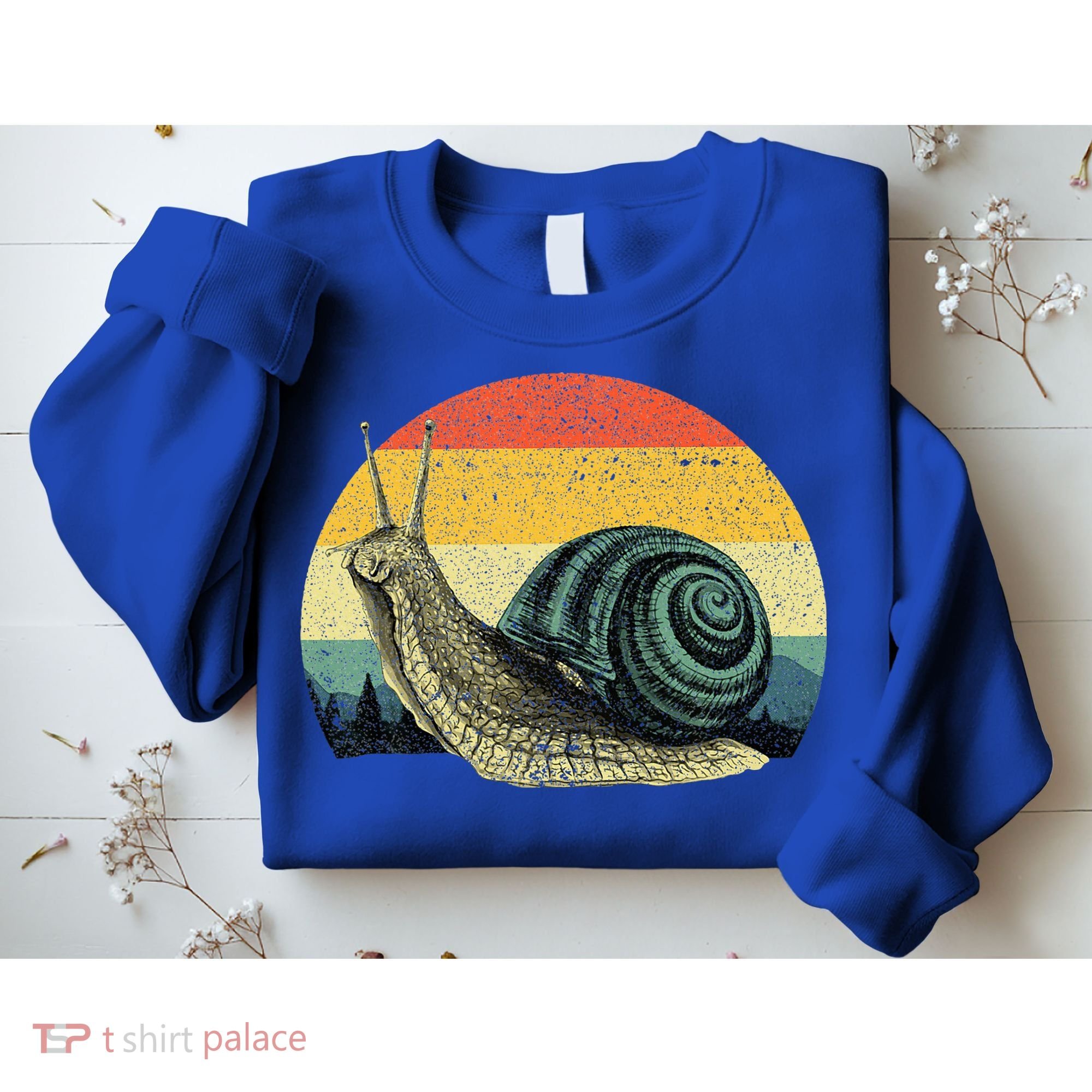 Cute Snail Slug Gardening Animal Lover Sweatshirt