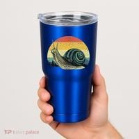 Cute Snail Slug Gardening Animal Lover Tumbler thumb 2