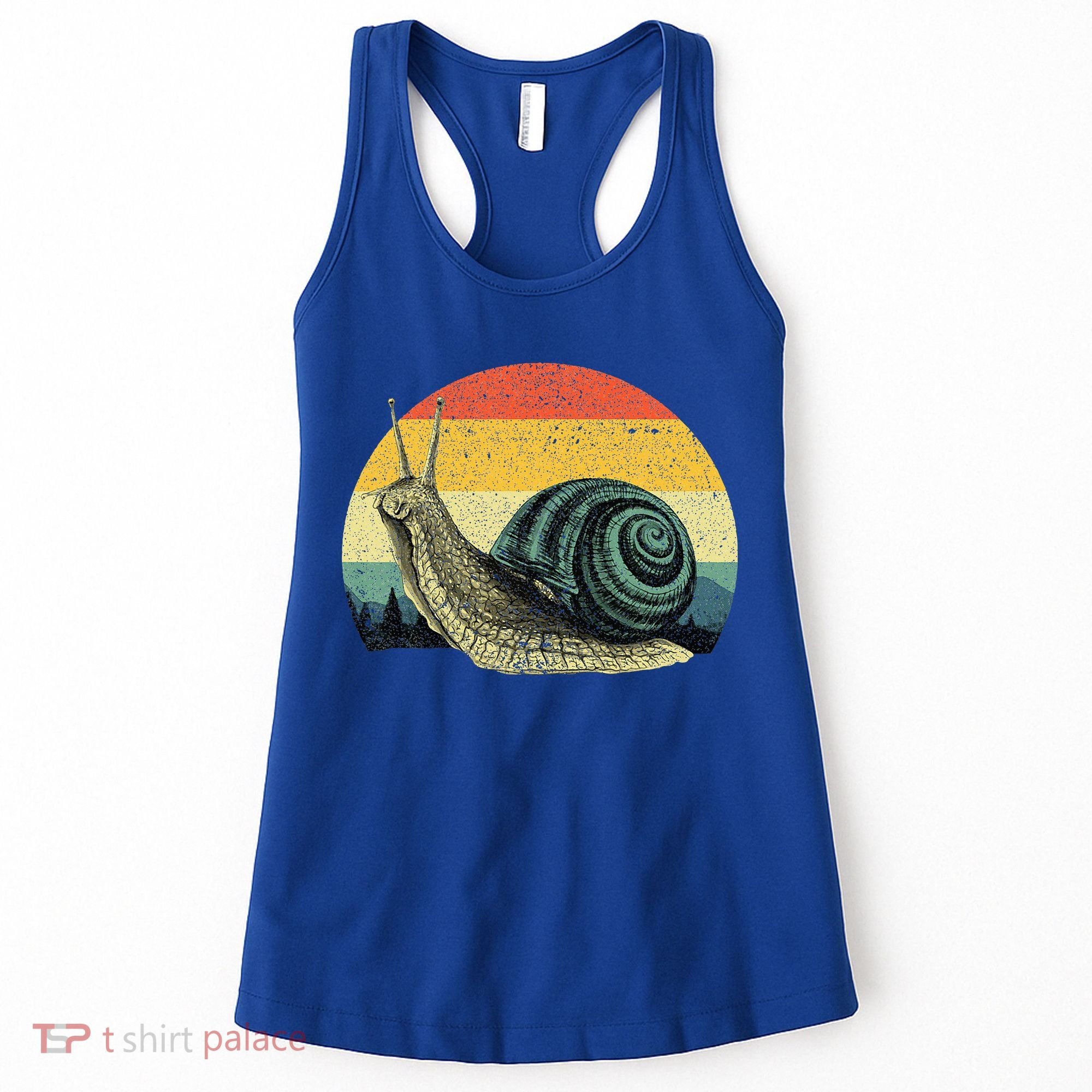 Cute Snail Slug Gardening Animal Lover Women's Tank Top