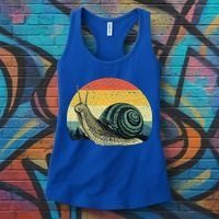 Cute Snail Slug Gardening Animal Lover Women's Tank Top thumb 3