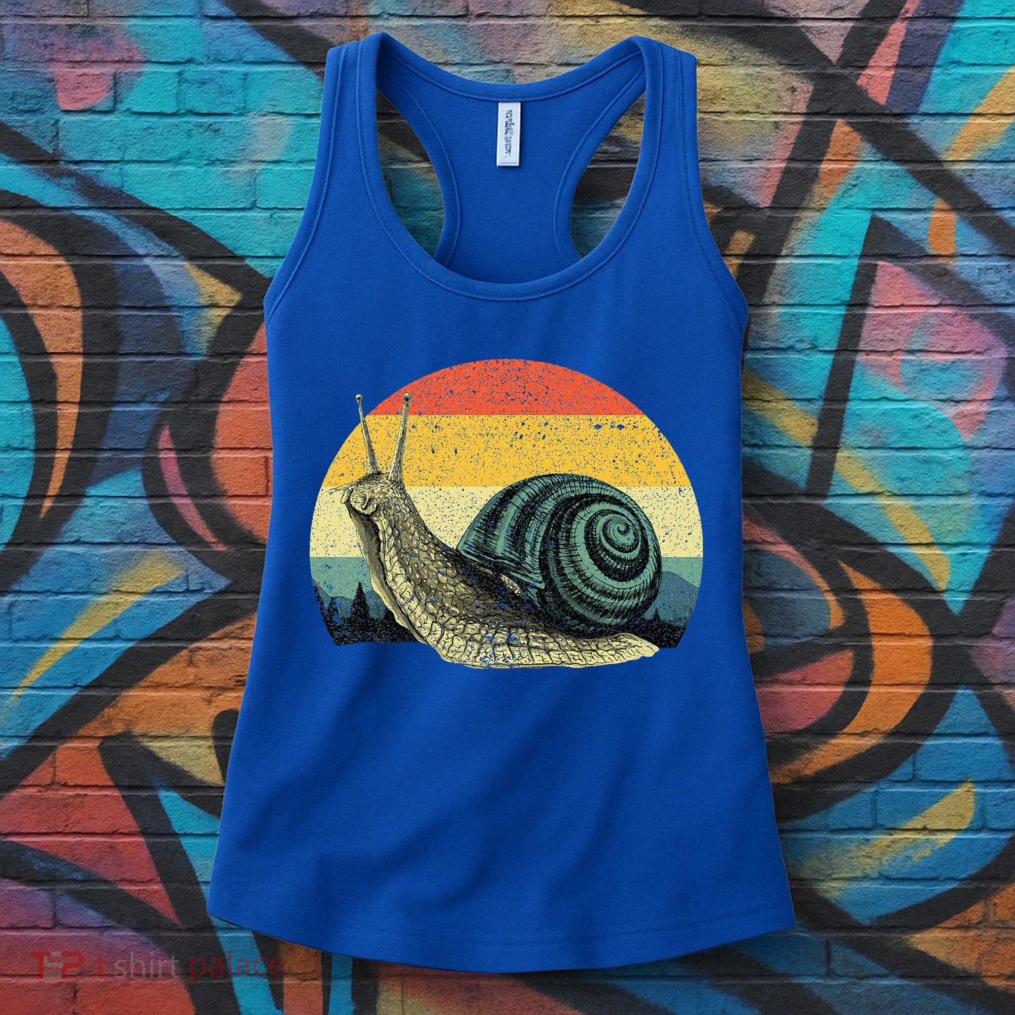 Cute Snail Slug Gardening Animal Lover Women's Tank Top