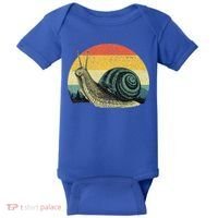 Cute Snail Slug Gardening Animal Lover Baby Bodysuit thumb 0
