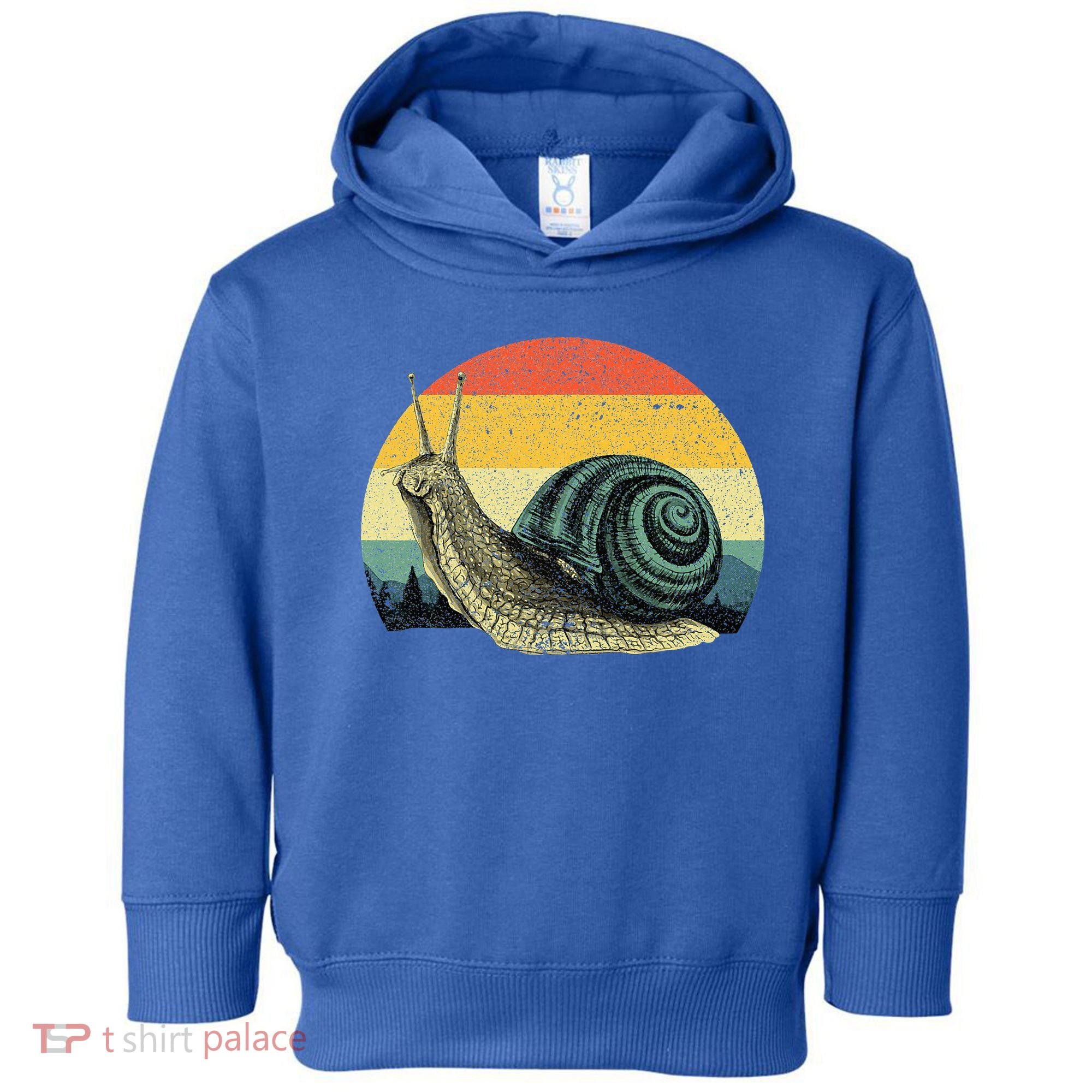 Cute Snail Slug Gardening Animal Lover Toddler Hoodie