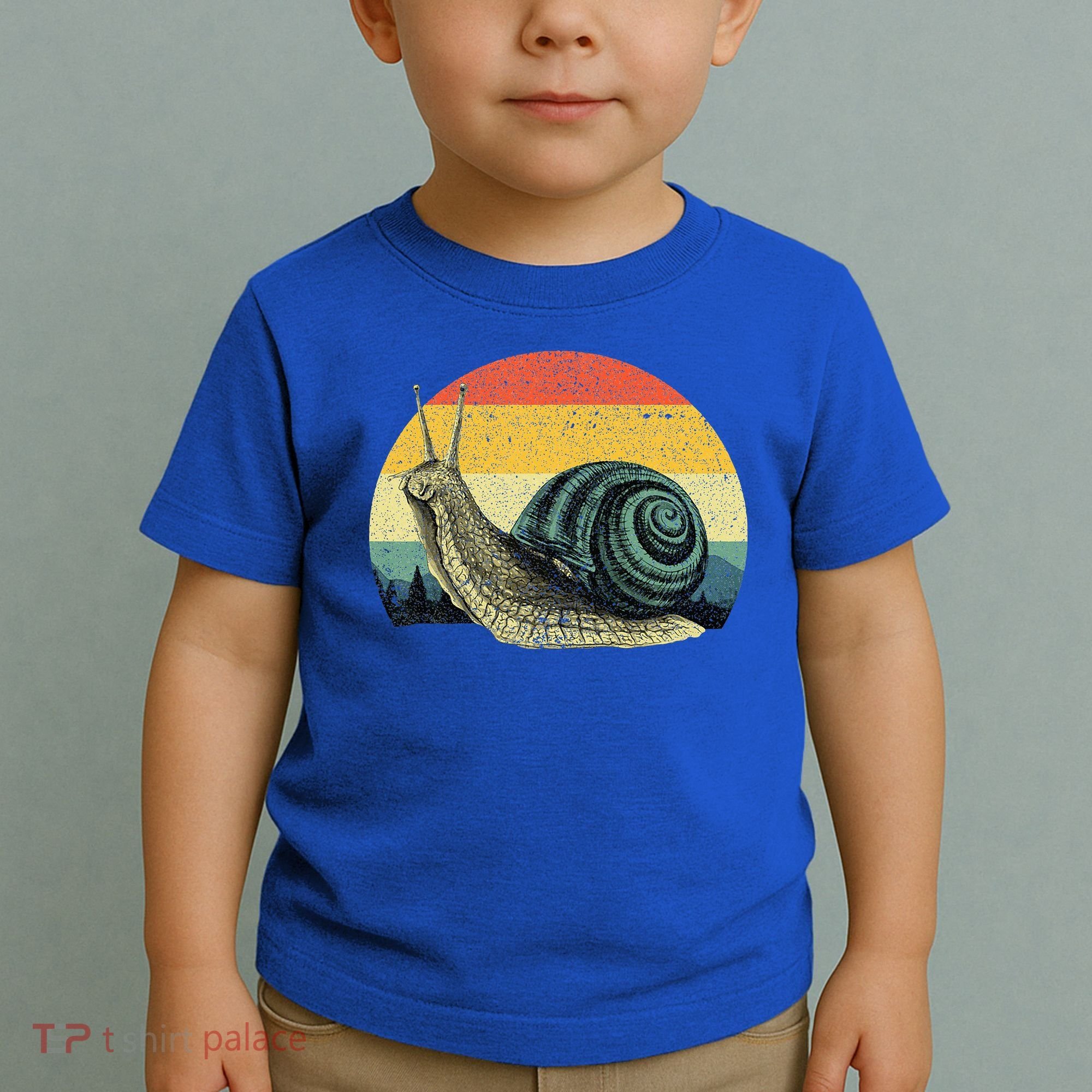 Cute Snail Slug Gardening Animal Lover Toddler T-Shirt