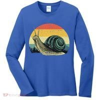Cute Snail Slug Gardening Animal Lover Women's Long Sleeve Shirt thumb 0