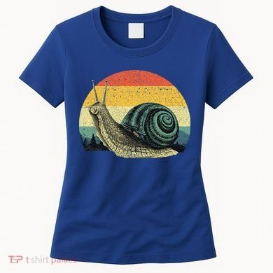 Cute Snail Slug Gardening Animal Lover Women's T-Shirt