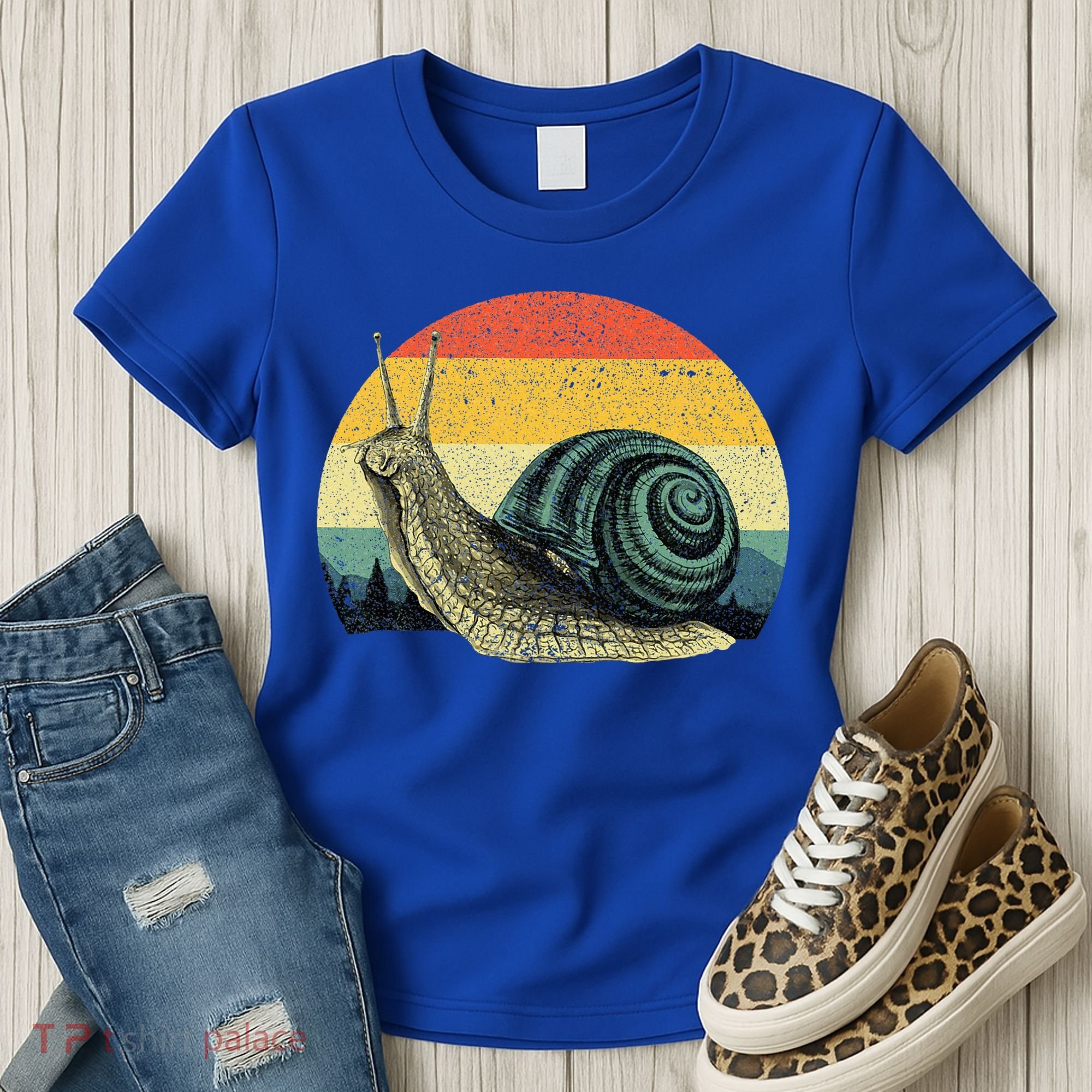 Cute Snail Slug Gardening Animal Lover Women's T-Shirt