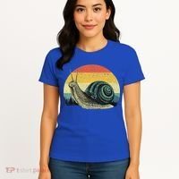 Cute Snail Slug Gardening Animal Lover Women's T-Shirt thumb 4