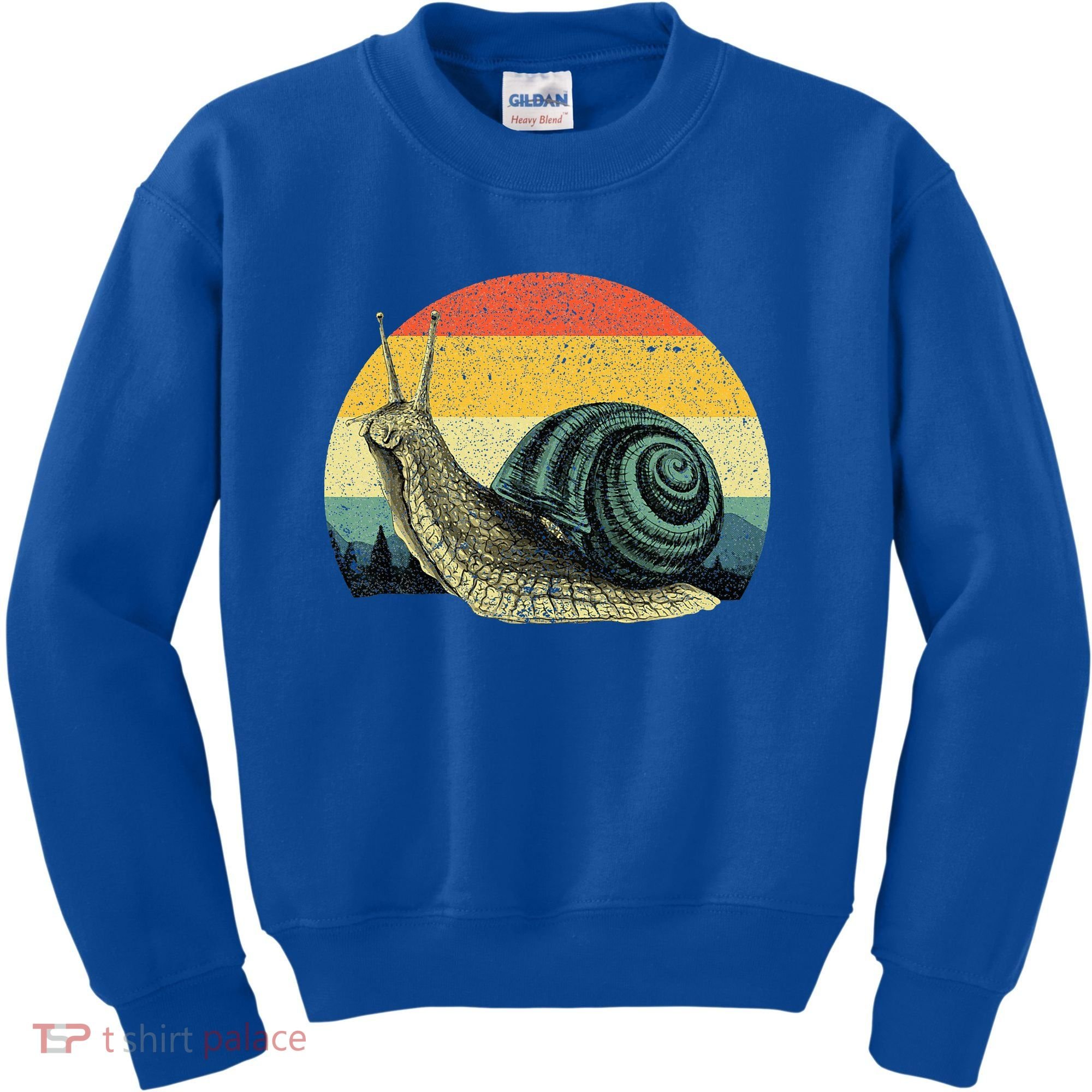 Cute Snail Slug Gardening Animal Lover Kids Sweatshirt