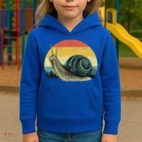 Cute Snail Slug Gardening Animal Lover Kids Hoodie thumb 3