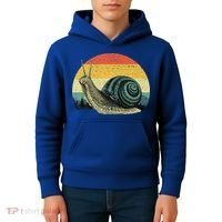 Cute Snail Slug Gardening Animal Lover Kids Hoodie thumb 4
