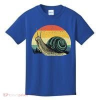 Cute Snail Slug Gardening Animal Lover Kids T-Shirt thumb 0