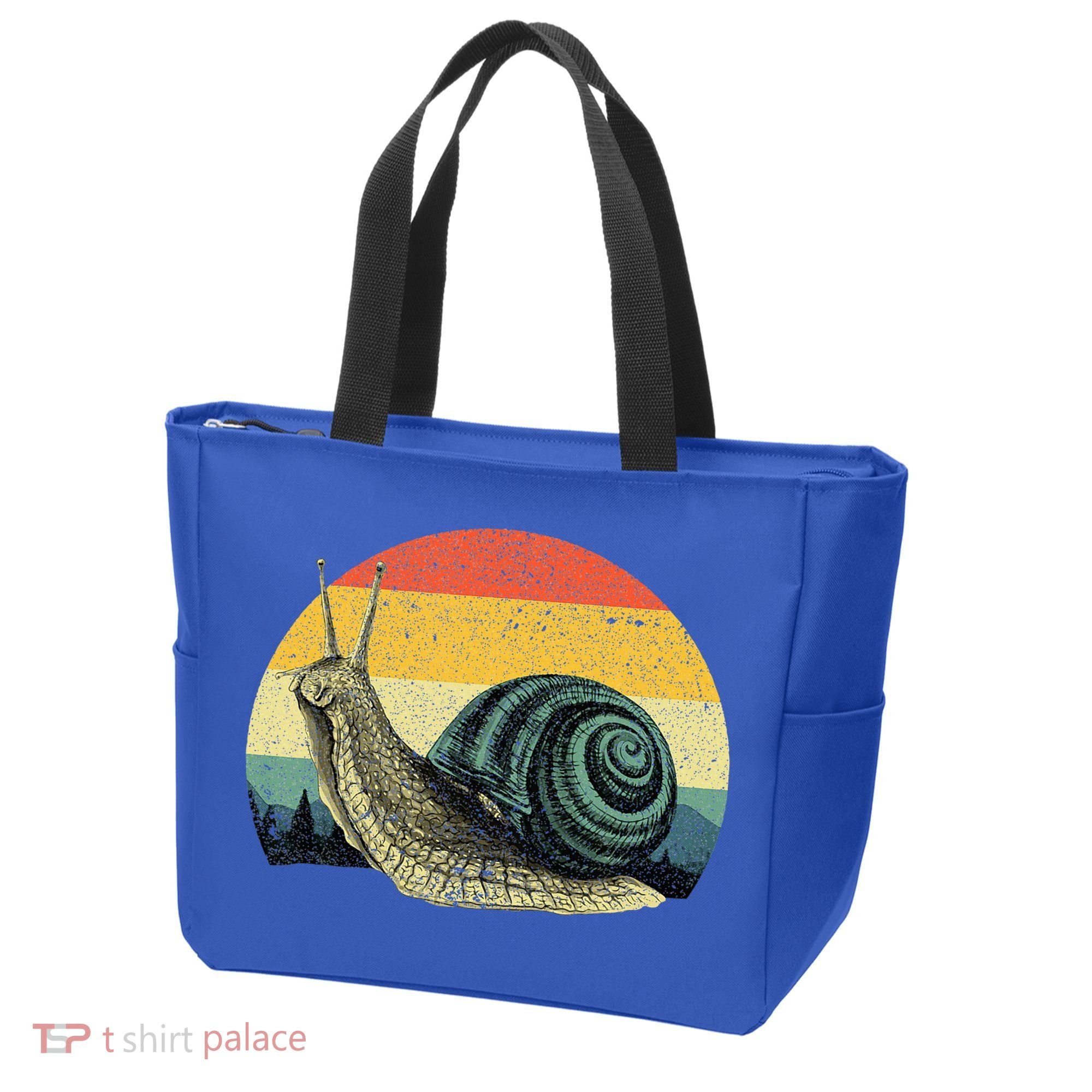 Cute Snail Slug Gardening Animal Lover Tote Bag