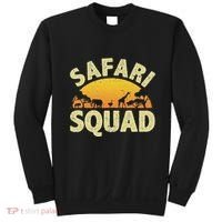 Cool Safari Squad For Women Zoo Animal African Jungle Sweatshirt thumb 0