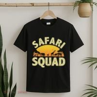 Cool Safari Squad For Women Zoo Animal African Jungle T-Shirt thumb 2