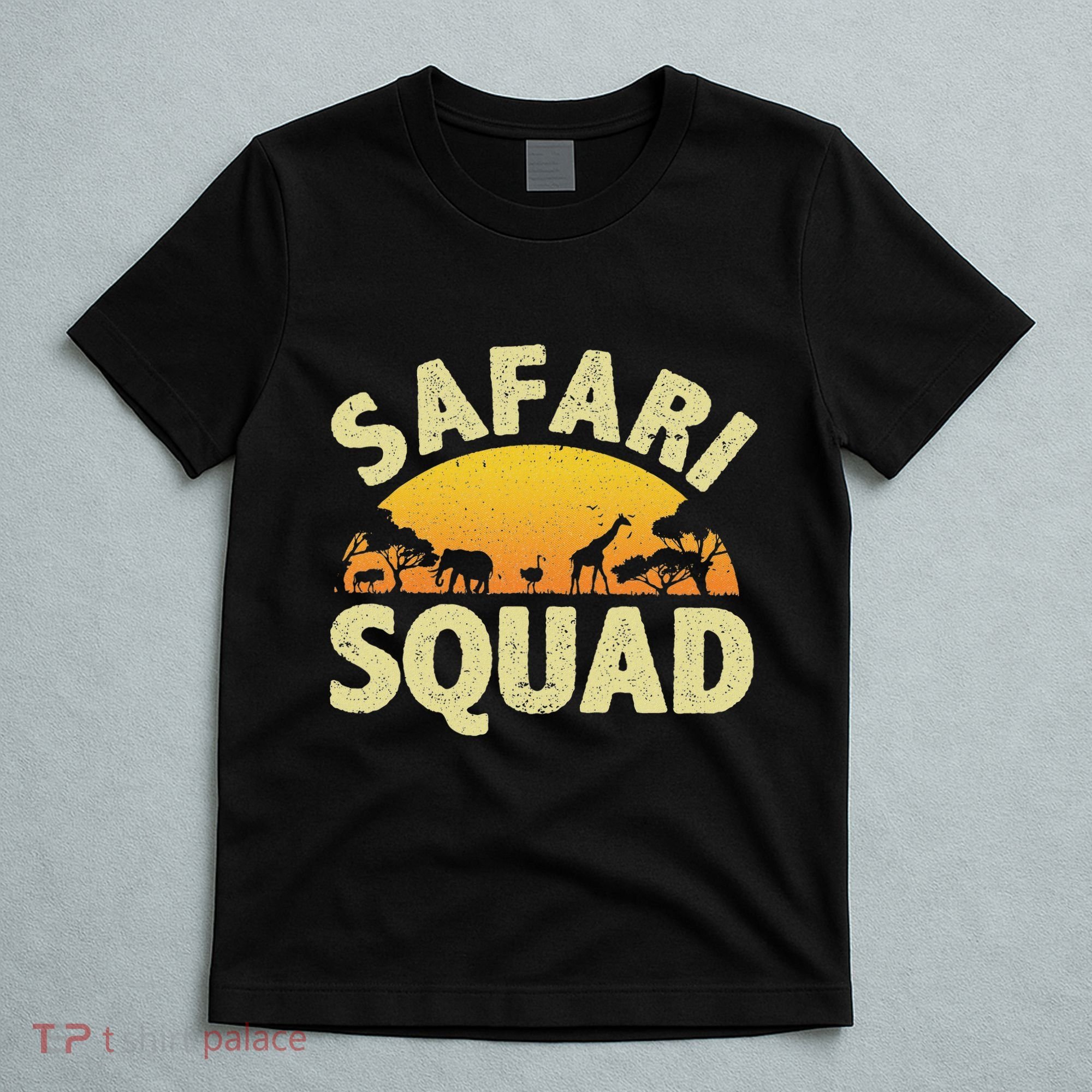 Cool Safari Squad For Women Zoo Animal African Jungle T-Shirt