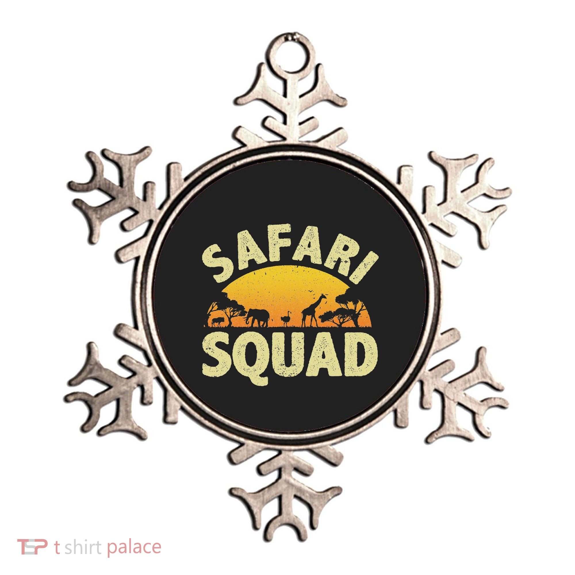 Cool Safari Squad For Women Zoo Animal African Jungle Ornament