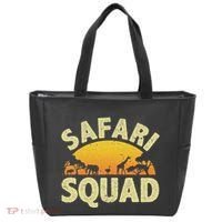 Cool Safari Squad For Women Zoo Animal African Jungle Tote Bag thumb 0