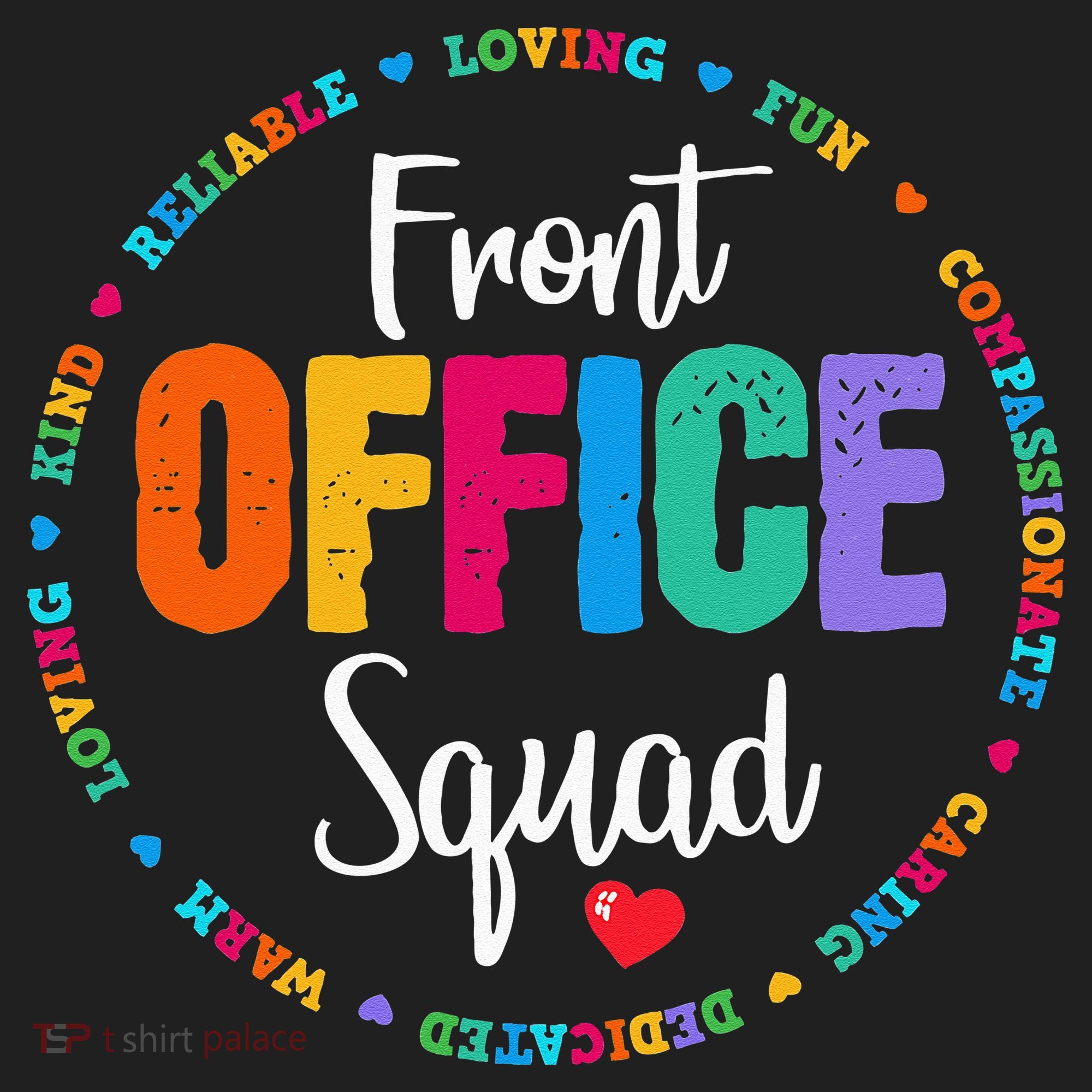 Cute School Secretary Admin Appreciation Front Office Squad Beanie