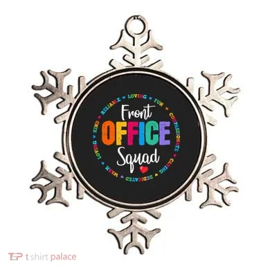Cute School Secretary Admin Appreciation Front Office Squad Ornament
