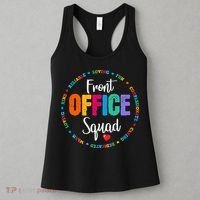 Cute School Secretary Admin Appreciation Front Office Squad Women's Tank Top thumb 3