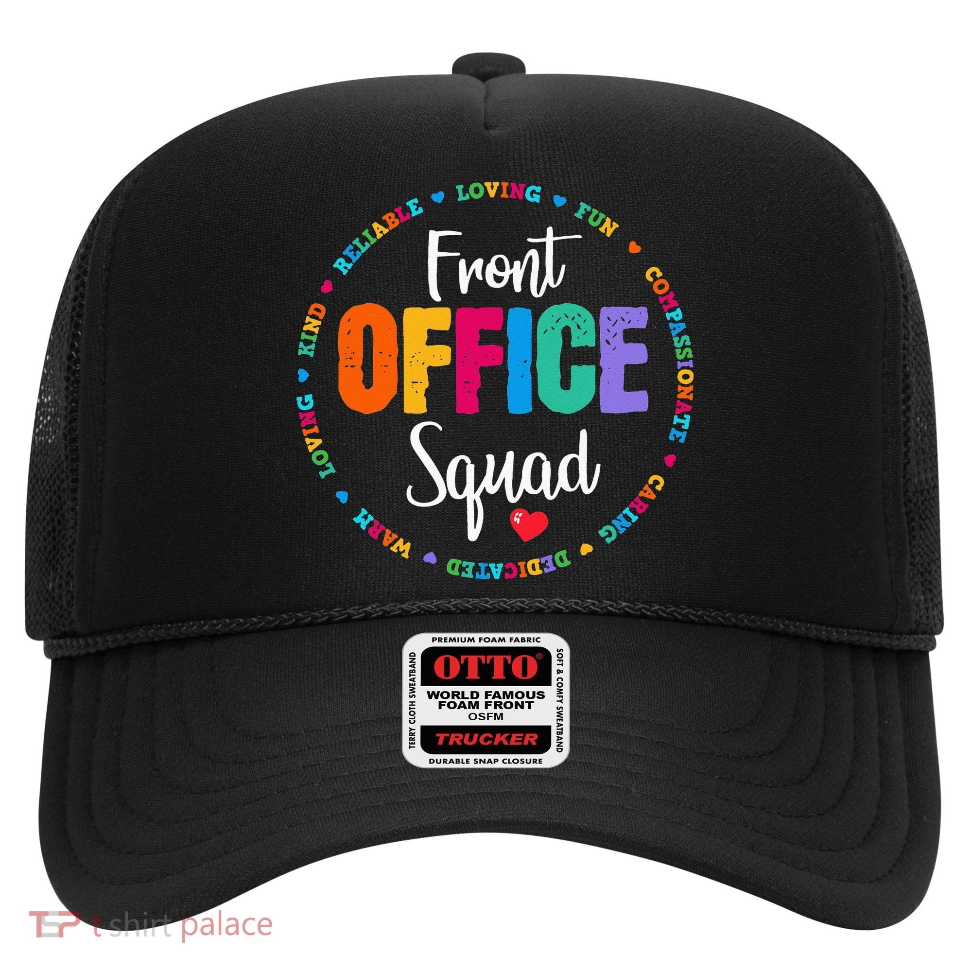 Cute School Secretary Admin Appreciation Front Office Squad Hat