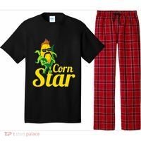 Corn Star Sunglasses Mustache Corn Pajama Set thumb 0