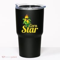 Corn Star Sunglasses Mustache Corn Tumbler thumb 0