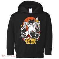 Catzilla Sunset Sushi Cat Japanese Toddler Hoodie thumb 0